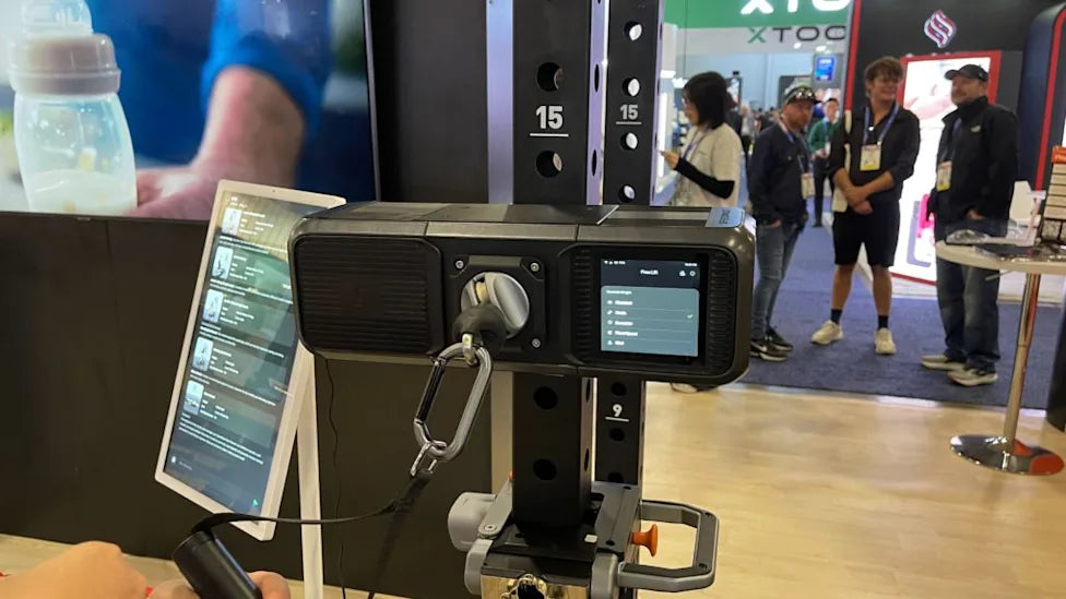 Speediance stand at CES 2026