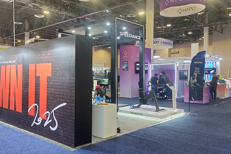 Speediance exhibition stand