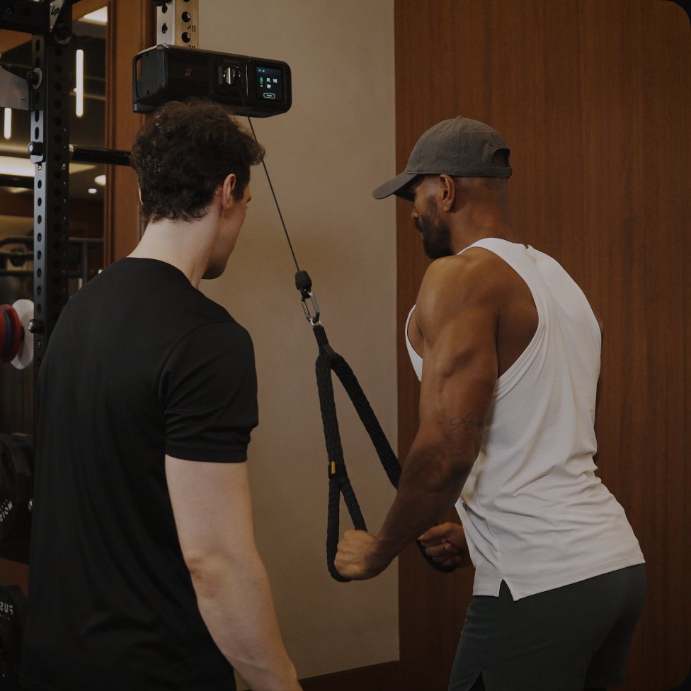 Athlète réalisant un travail de vitesse avec le Gym Nano